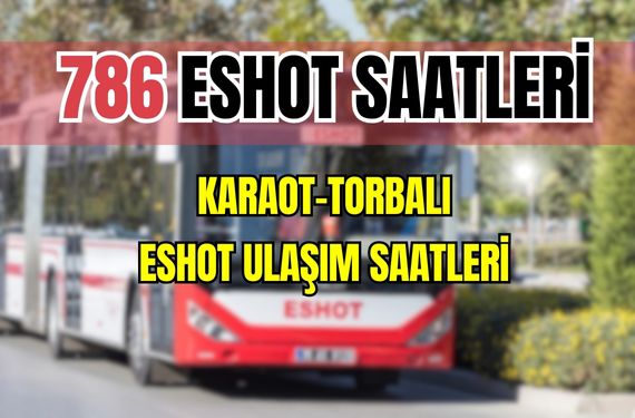 786 otobüs saatleri Karaot – Torbalı